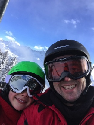 Skiing Selfie